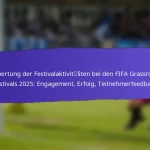 Barrierefreiheit bei den FIFA Grassroots Festivals 2025: Einrichtungen, Transport, Maßnahmen zur Inklusion