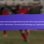 Wirtschaftliche Vorteile der FIFA Grassroots Festivals 2025: Unterstützung lokaler Unternehmen, Tourismus, Investitionen