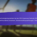 Barrierefreiheit für behinderte Teilnehmer bei den FIFA Grassroots Festivals 2025: Regelungen, Feedback, Verbesserungen