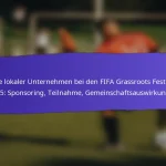 Barrierefreiheit bei den FIFA Grassroots Festivals 2025: Einrichtungen, Transport, Maßnahmen zur Inklusion