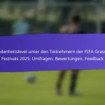Rolle der Gemeinschaftsführer bei den FIFA Grassroots Festivals 2025: Beteiligung, Einfluss, Ergebnisse
